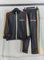 Palm Angels Rainbow Track Jacket & Pants Set - Black