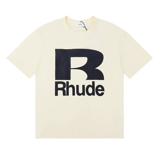 Rhude Classic Big R Logo Short Sleeve Tee Hover Image