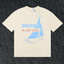 Rhude Yacht Club Sailboat Cream Oversized T‑Shirt