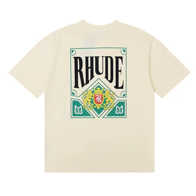 Rhude Vintage Crest Back Short Sleeve Tee Hover Image