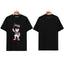 Palm Angels Flag Bear Graphic T-Shirt - Black