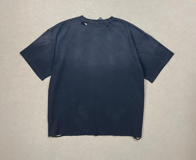 Play Hollywood Vintage‑Wash Black Rock T‑Shirt Main Image