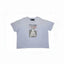 Play Hollywood Agony Ecstasy St. Christopher Jones Vintage‑Poster Cropped Boxy Short‑Sleeve Tee