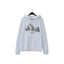 Palm Angels Spray-Effect Decapitated Bear Hoodie - Light Blue