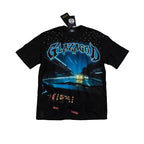 Glazagod Light Speed - Heavyweight Terry Oversized Tee