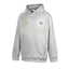 RHUDE Yacht Club Regatta Logo Hoodie Light Heather Grey
