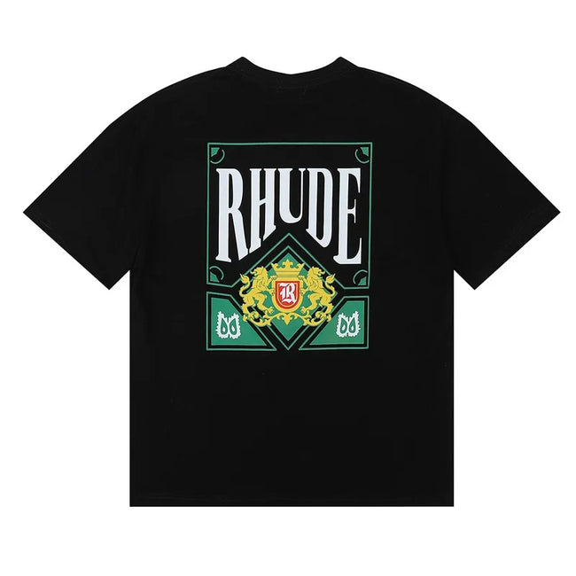 Rhude Crest Logo Back Print Oversized Tee Hover Image