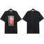 Palm Angels Ski Club Framed Palm Graphic T-Shirt - Black