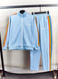 Palm Angels Rainbow Track Jacket & Pants Set - Light Blue