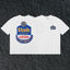 Rhude Grand Cru Cigars Label Dual Sided White Oversized T‑Shirt