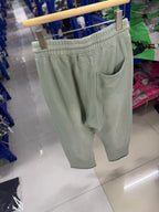 Play Hollywood Vintage‑Wash Sage Green Wide Leg Sweatpants