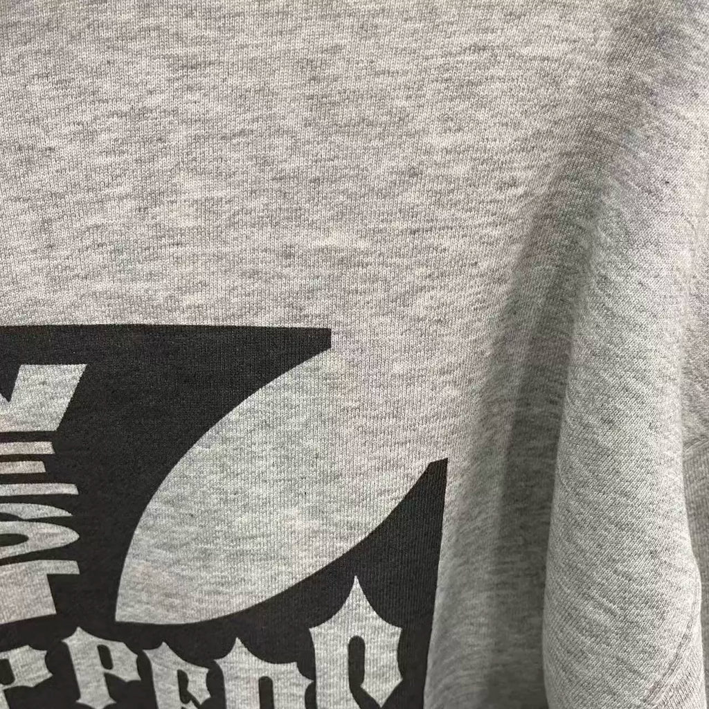 West Coast Choppers Front‑Cross‑Logo Pullover Hoodie Heather Grey