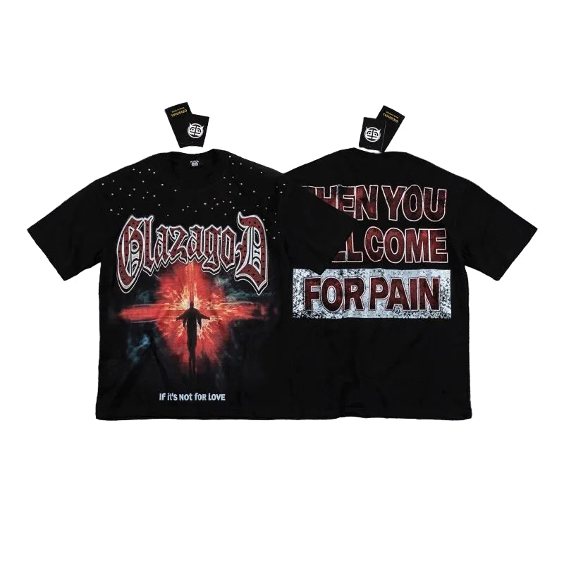 Glazagod Presence - Heavyweight Terry Oversized Tee
