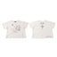 Play Hollywood American Legends Collage Cross‑Graphic Cropped Boxy Short‑Sleeve Tee