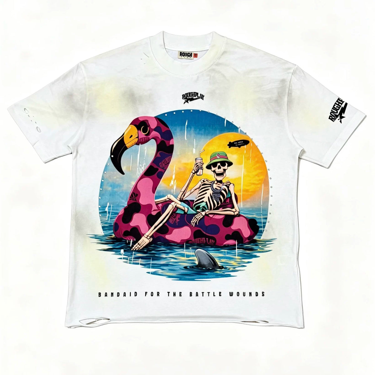 Roughplay Oversized Street‑Grunge T‑Shirt