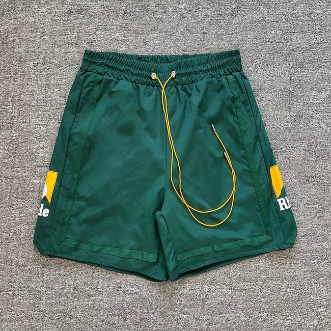 Rhude Side Graphic Nylon Casual Shorts Hover Image