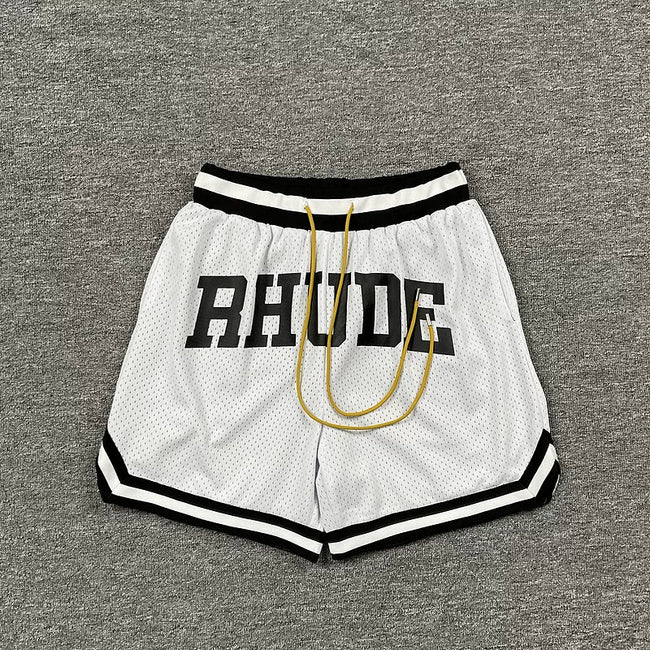 Rhude Varsity Mesh Basketball Shorts Hover Image