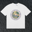 Rhude Cote D’Azur Circular Beach Badge White Oversized T‑Shirt