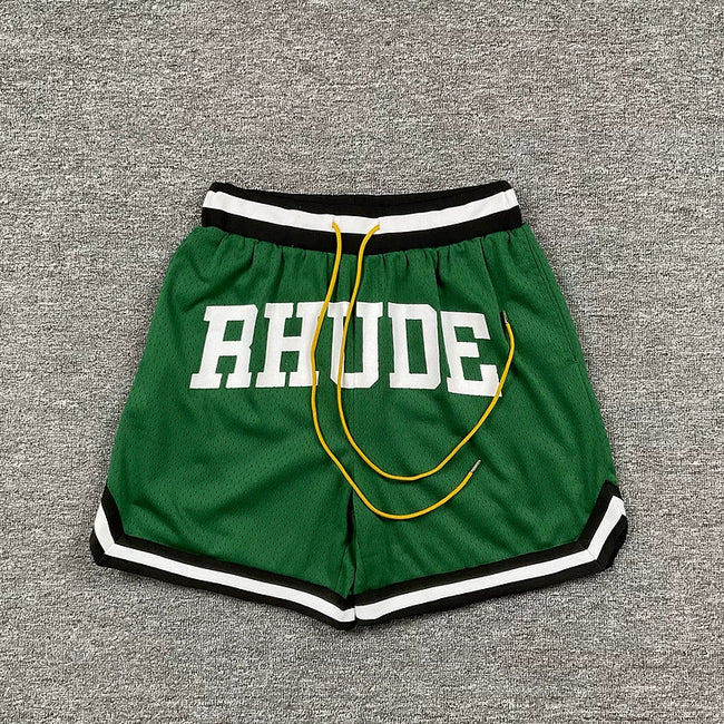 Rhude Varsity Mesh Basketball Shorts Hover Image