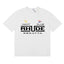 Rhude Yacht Club Regatta Flag Logo White Oversized T‑Shirt