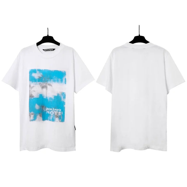 Palm Angels Scenic Photo Box Graphic T-Shirt - White Hover Image