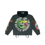 Roughplay Graphic Zip‑Up Hoodie