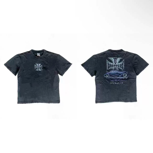 West Coast Choppers Classic Car Dual‑Side Graphic Short Sleeve Tee Hover Image