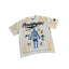Roughplay  Sun‑Faded Cropped Street‑Grunge T‑Shirt