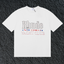 Rhude Yacht Club International Flag Badge Vintage White Oversized T‑Shirt