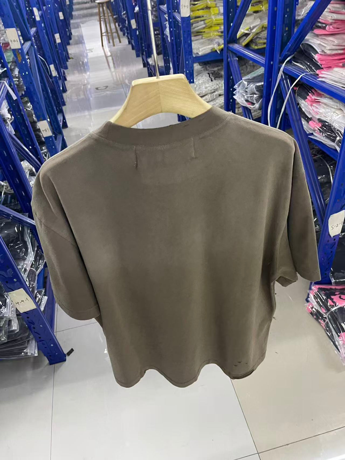 Play Hollywood Vintage‑Wash Brown T‑Shirt