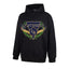 RHUDE Montenegro Laurel Crest Graphic Hoodie Black