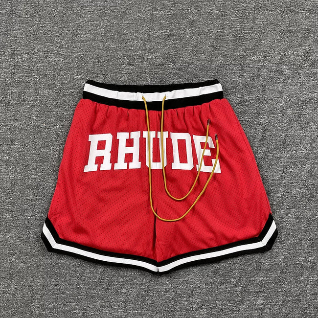 Rhude Varsity Mesh Basketball Shorts Hover Image