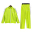 Palm Angels Classic Track Jacket & Pants Set - Neon Yellow/White