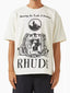 Rhude Honoring The Youth Graphic Oversized T‑Shirt Off‑White