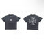 West Coast Choppers Reversed Dual‑Side Silver Cross Graphic Short Sleeve Tee