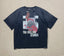 Play Hollywood Vintage‑Wash Black Rock T‑Shirt