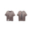 Play Hollywood Hue 1968 Multi‑Sketch Mixed‑Graphic Front‑Back Pocket Cropped Boxy Short‑Sleeve Tee