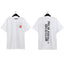 Palm Angels Ski Club Graphic T-Shirt - White/Red