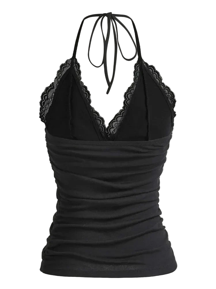Black Lace Top