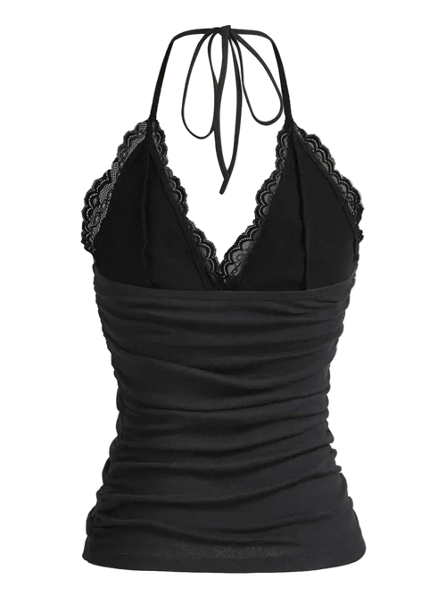 Black Lace Top