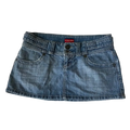 Blue Mini Skirt