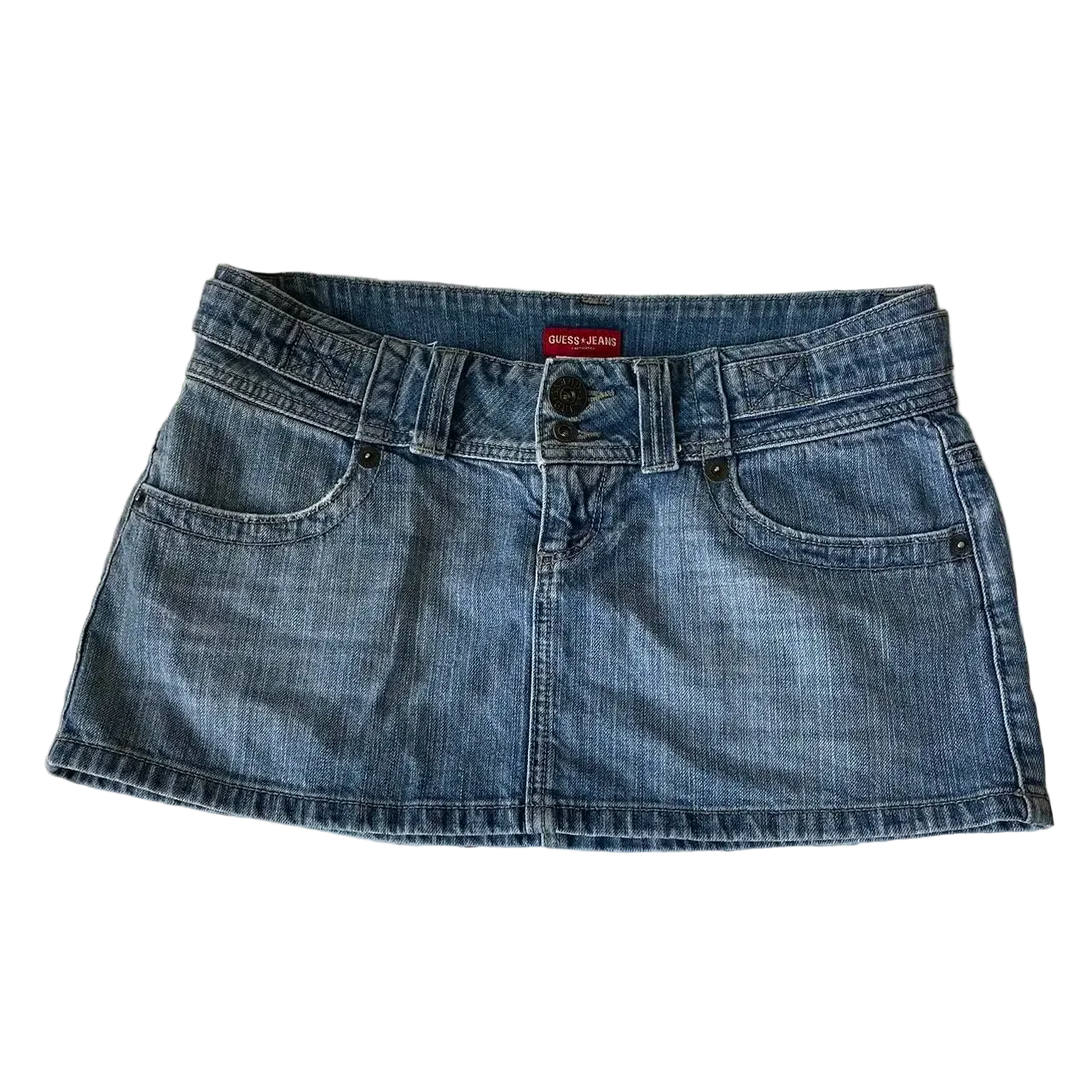 Blue Mini Skirt