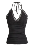 Black Lace Top