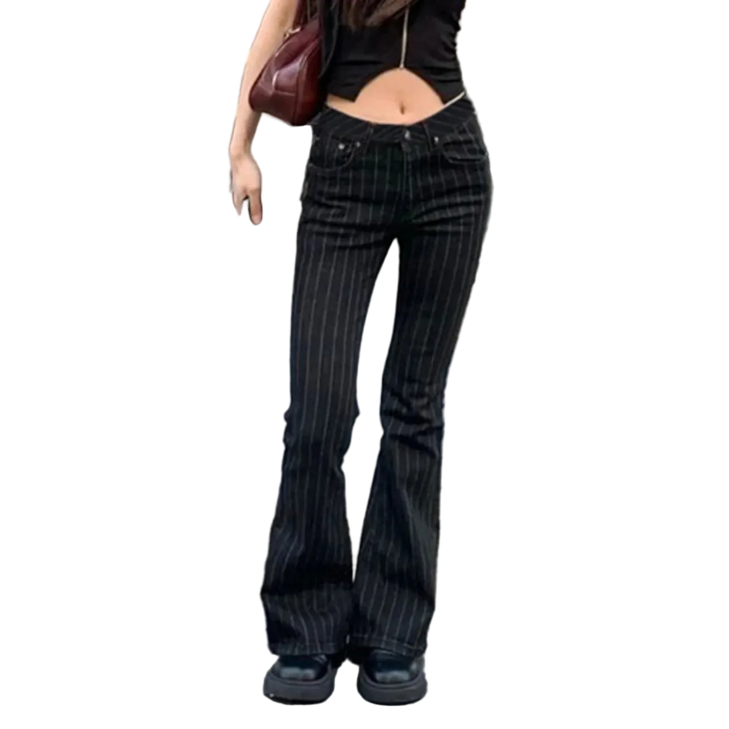 Striped Jeans