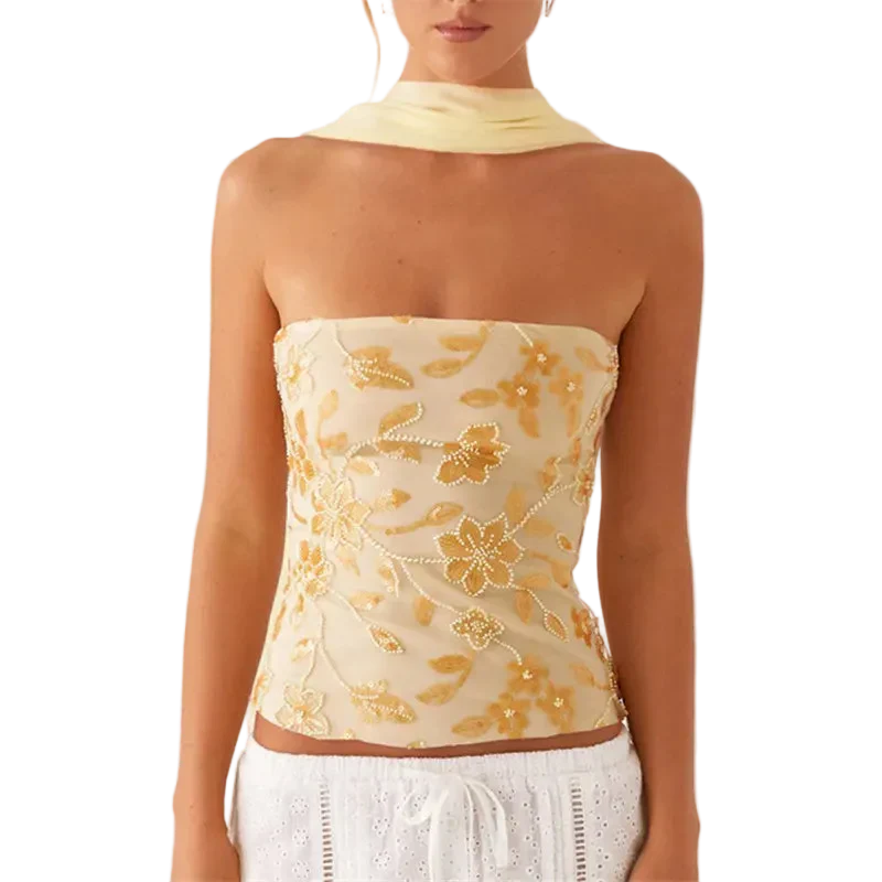 Sequin Tube Top