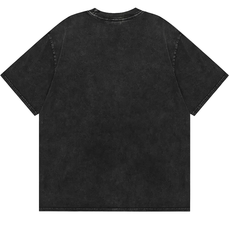 Black Streetwear T-shirt
