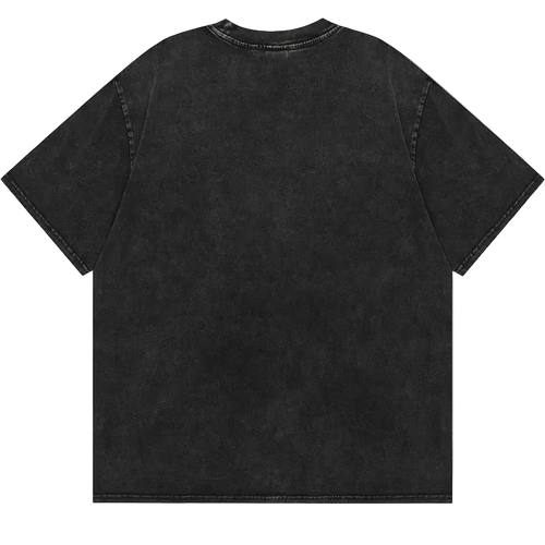 Black Streetwear T-shirt
