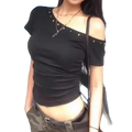 One Shoulder Shirt