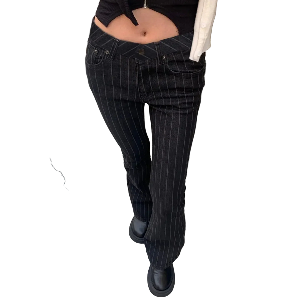 Striped Jeans