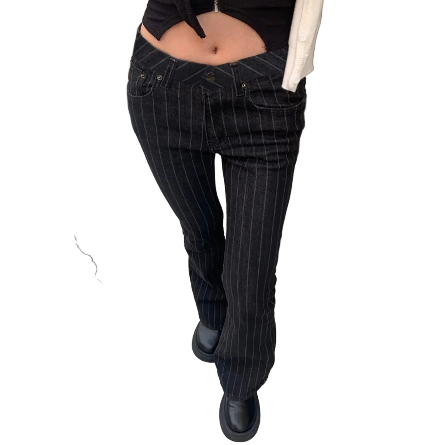 Striped Jeans